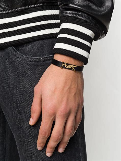 men's ysl jewelry|YSL men's bracelet.